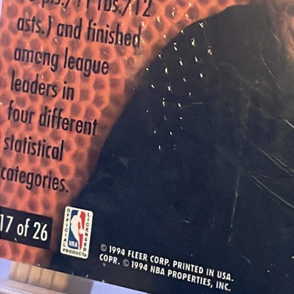 🏀Embossed Shawn Kemp 17 of 26 - Picture 5 of 7